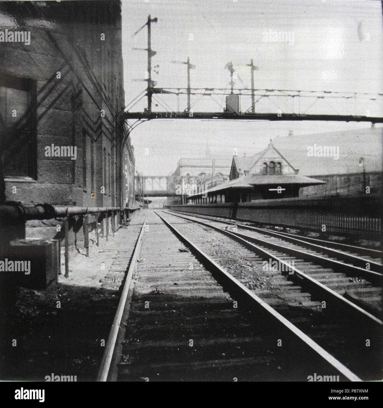 777 Huntington Avenue station 1915 Foto Stock