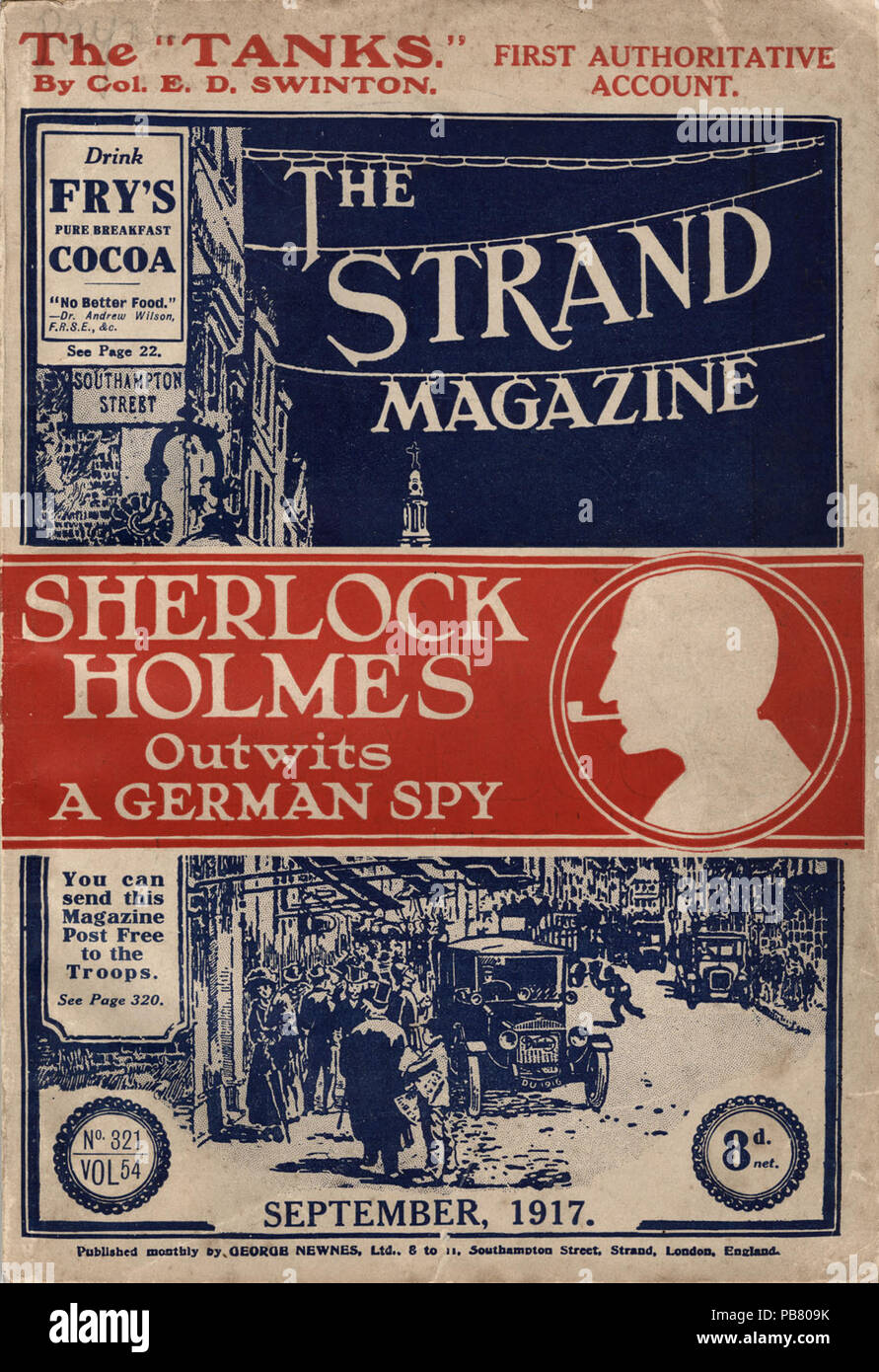 1704 The Strand Magazine (coperchio), vol. 65, n. 321, Settembre 1917 Foto Stock