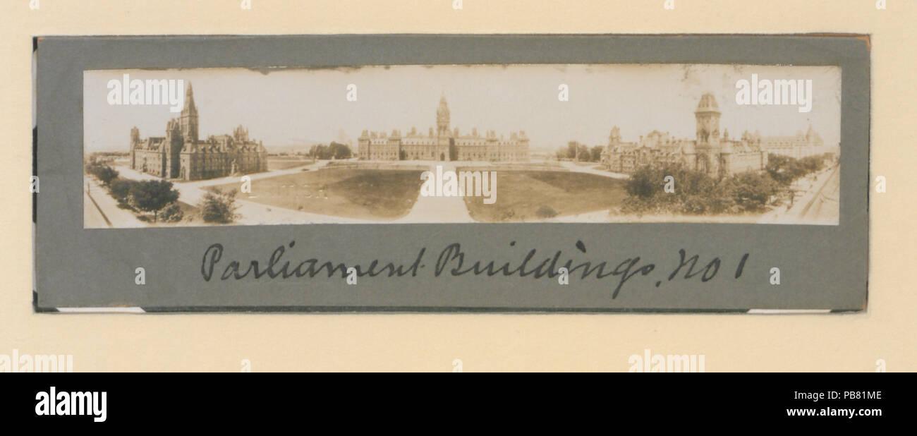 1170 Gli edifici del Parlamento europeo, n. 1 (HS85-10-27751) originale Foto Stock