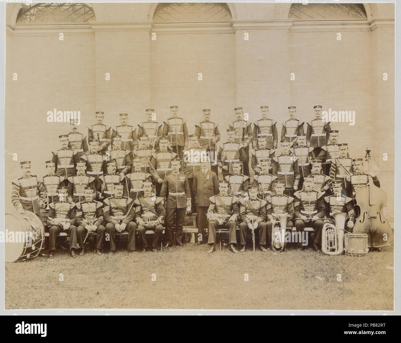 1646 irlandese Guardie banda a Toronto (HS85-10-16307) originale Foto Stock