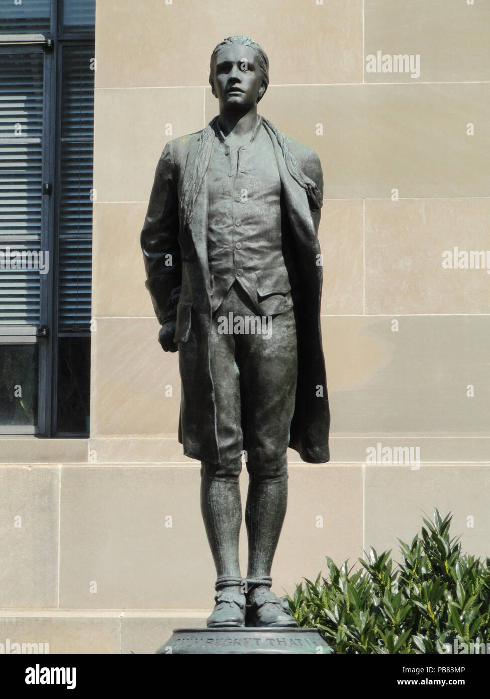 1082 Nathan Hale da Bela Pratt (Washington, DC) - DSC08583 Foto Stock