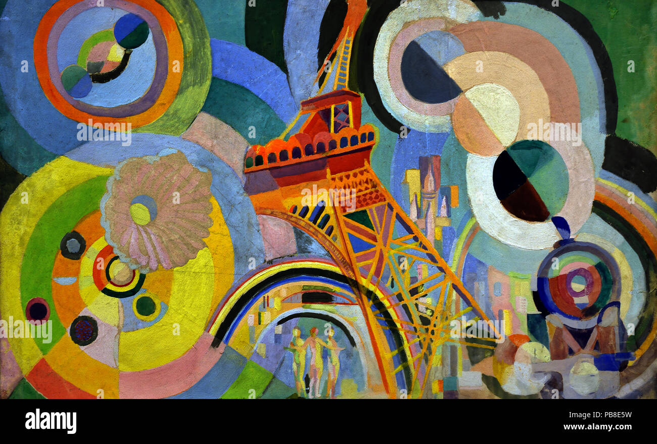 Aria, ferro, acqua, 1936-1937 Robert Delaunay 1885-1941 Francia - Francese Foto Stock