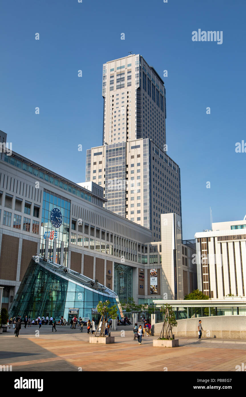 Giappone, Sapporo Statio, Sapporo torre JR Foto Stock