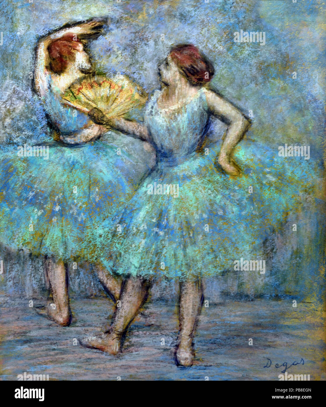 Due danzatori 1905 Edgar Degas 1834-1917 Francia - Francese Foto Stock