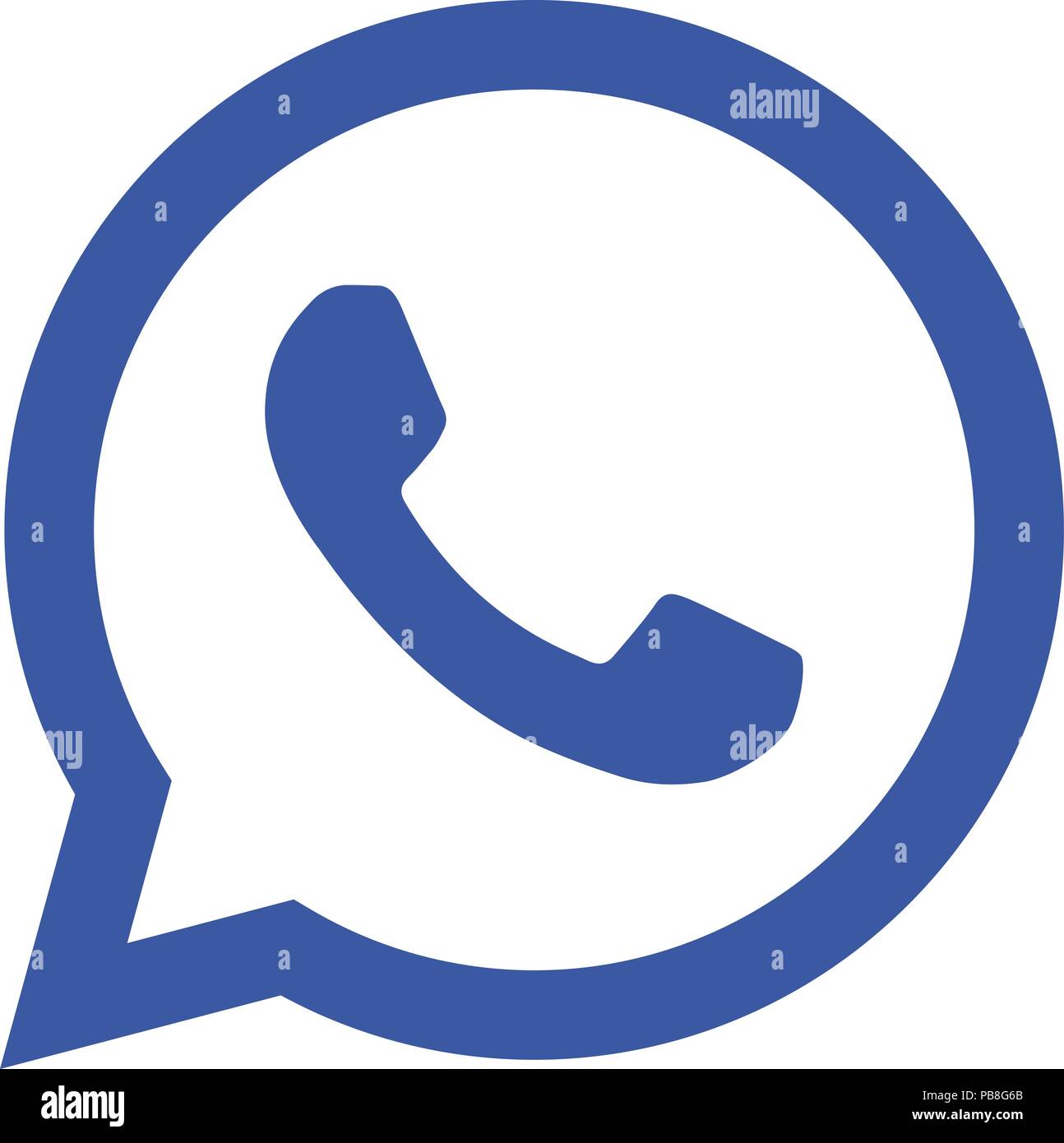 Icona del telefono. EPS vettoriali 10 Illustrazione Vettoriale