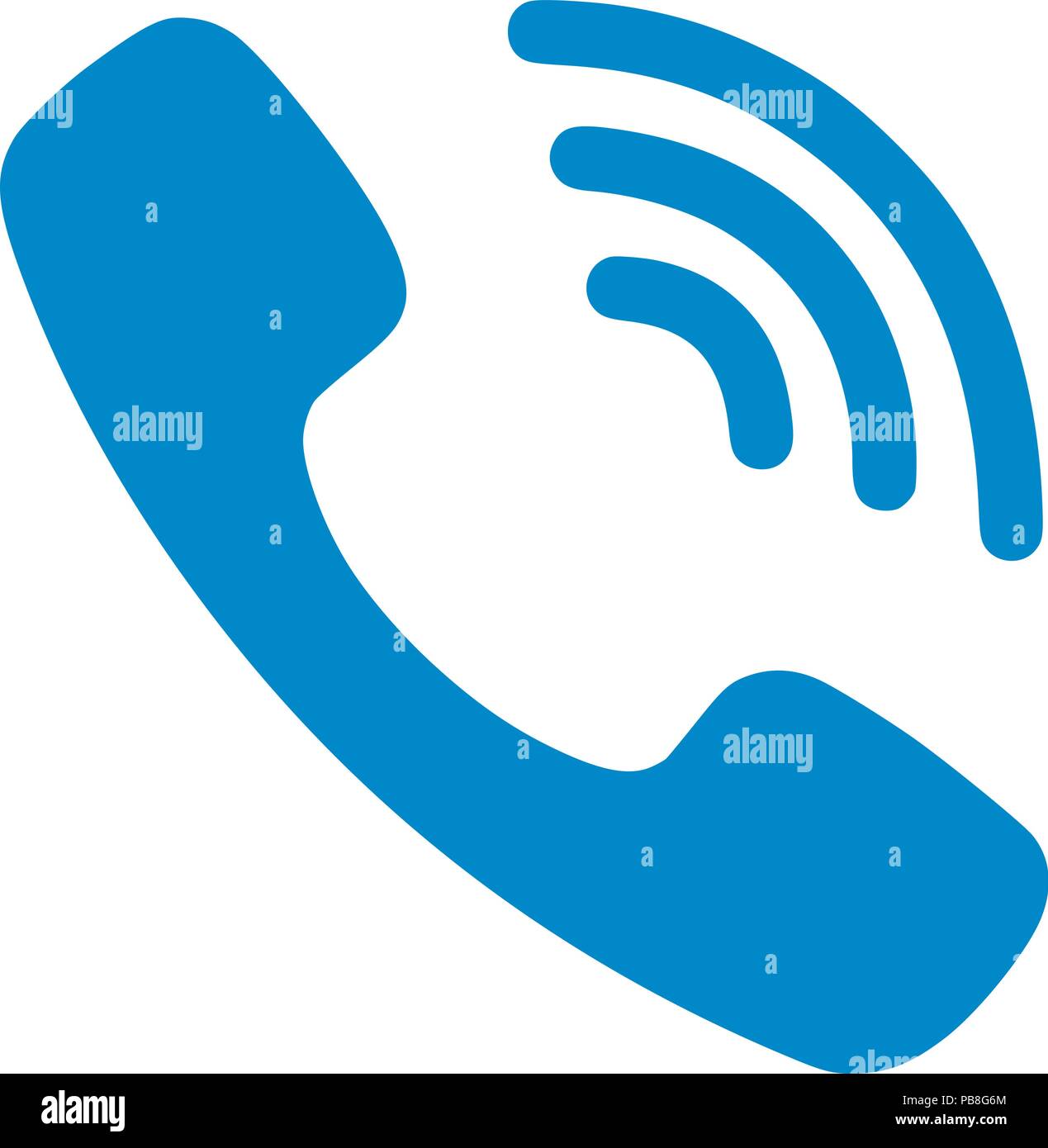 Icona del telefono. EPS vettoriali 10 Illustrazione Vettoriale