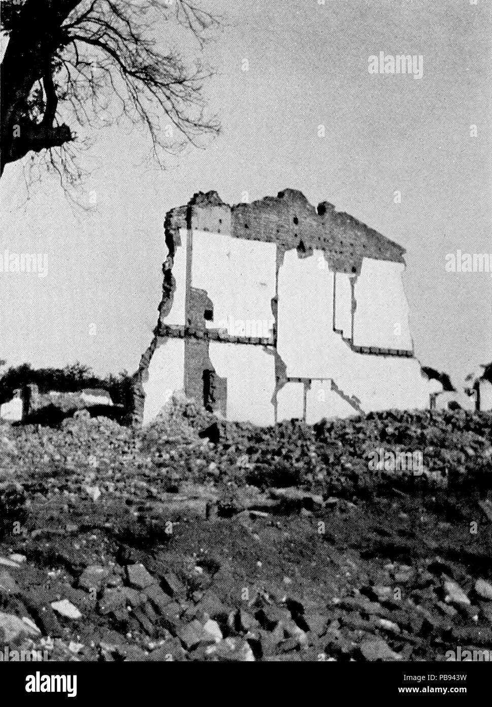 1177 Pechino rovine della missione metodista Foto Stock