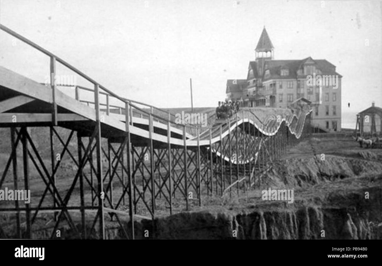 770 Hotel Arcadia, Santa Monica - Il Thompson Scenic Railroad Foto Stock