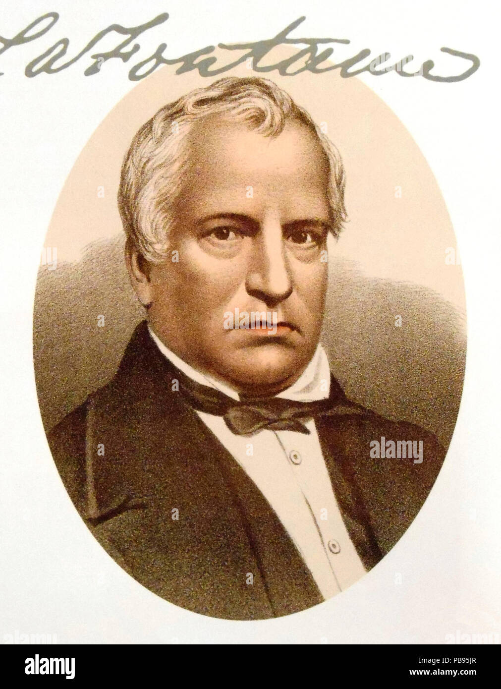 1214 Portrait de Louis-H. Lafontaine Foto Stock