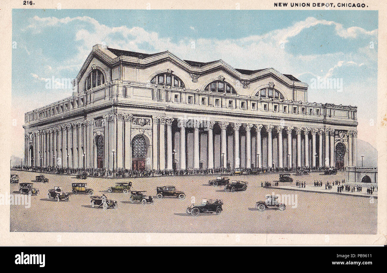 1095 Nuova Stazione Union, Chicago Foto Stock