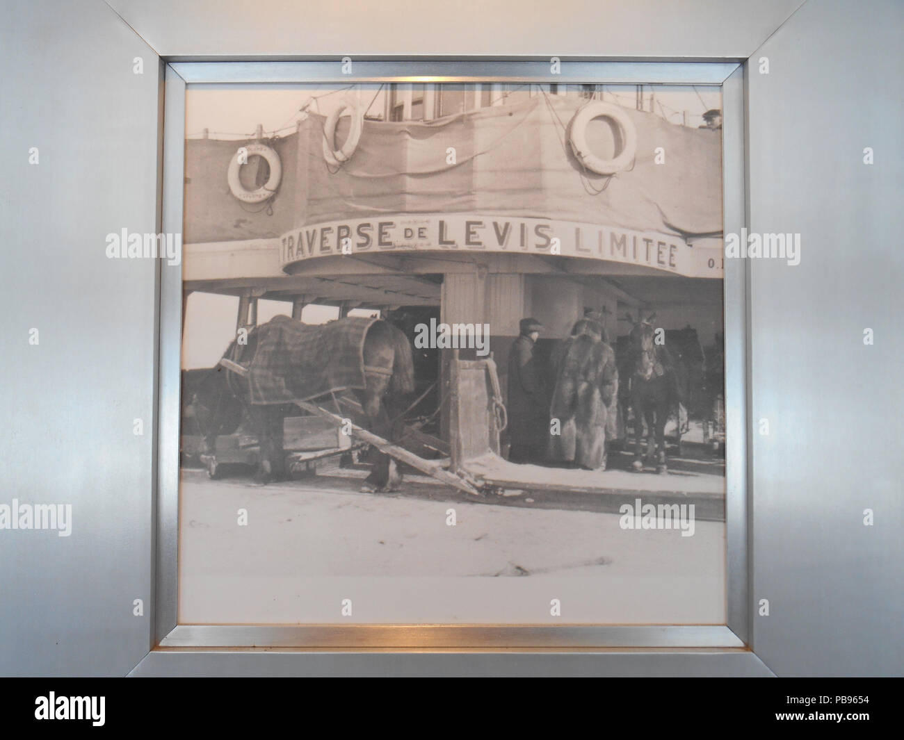 1104 NM Alphonse-Desjardins 013 Foto Stock