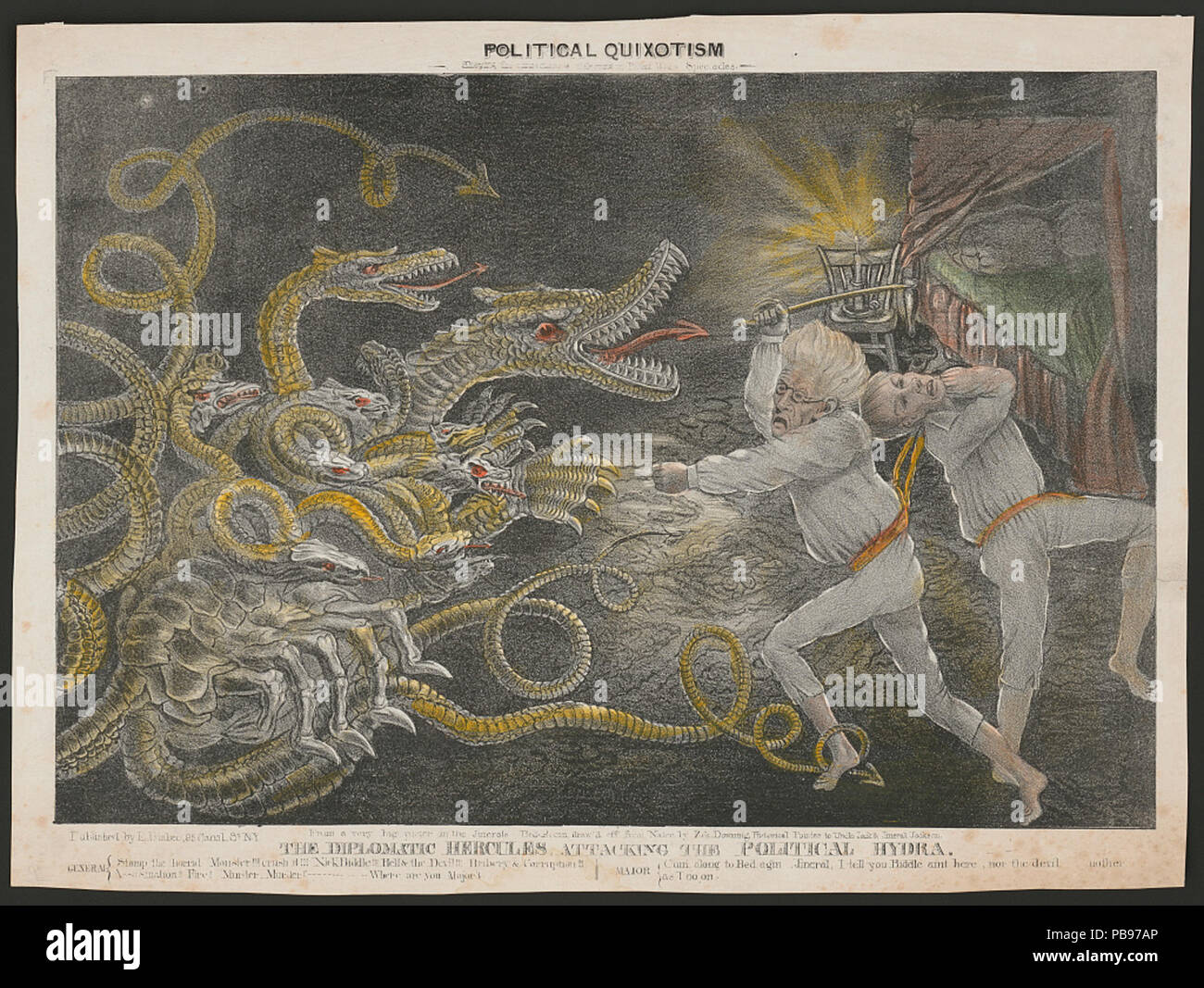 1209 Quixotism politico 93v Foto Stock