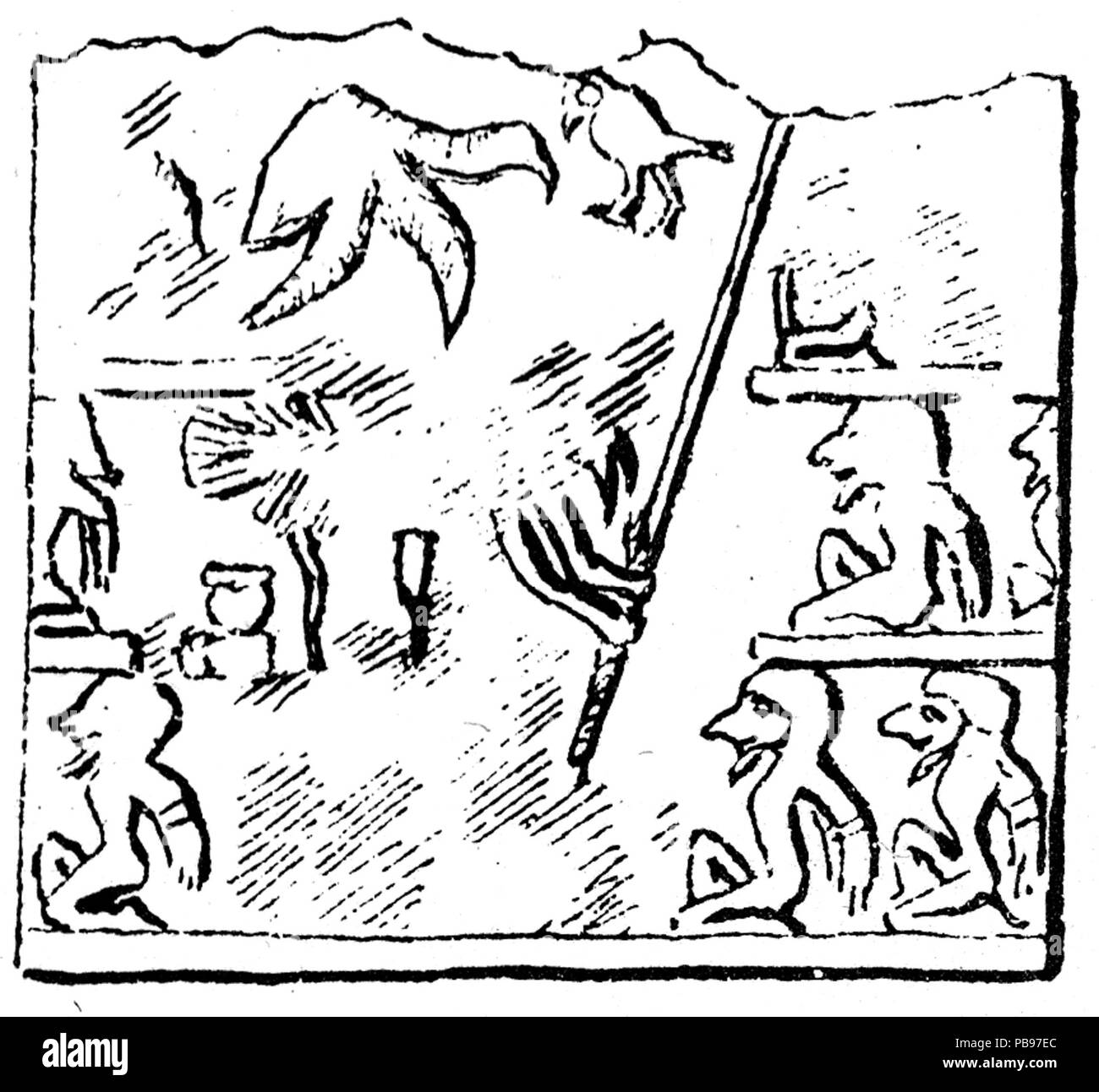 1081 Narmer guarnizione del cilindro Foto Stock