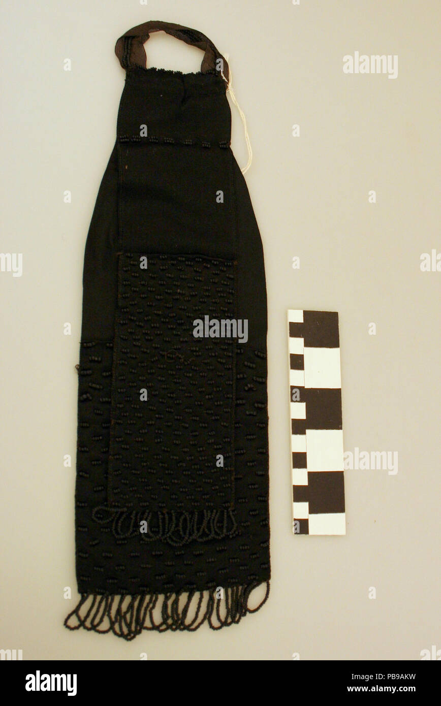 1782 Two-Pocketed bordato Pouch Foto Stock