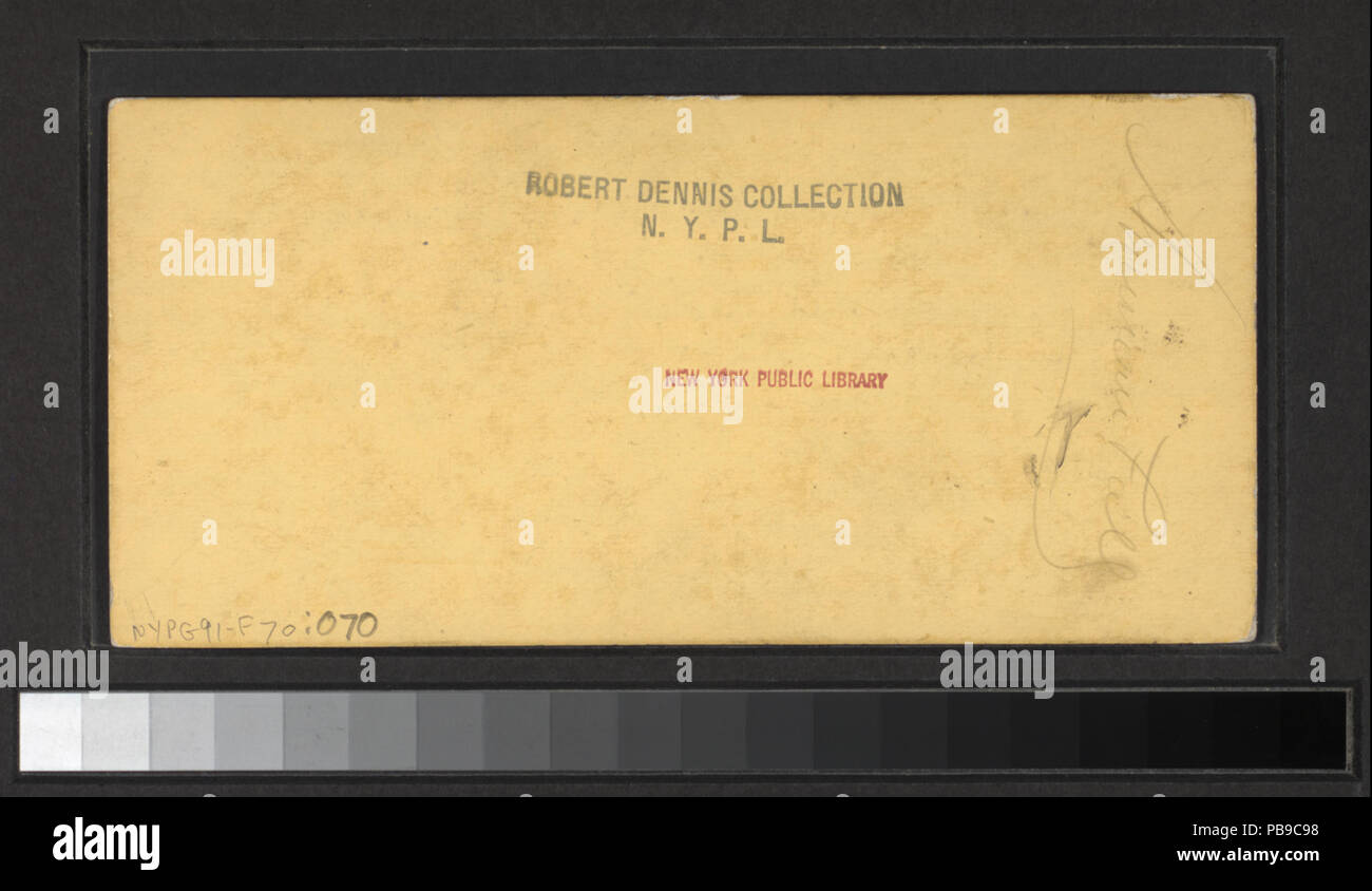 1099 Cascate del Niagara. (Cascate Americane.) (NYPL B11708199-G91F070 070B) Foto Stock