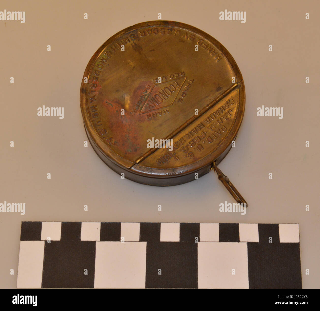 819 J. Oscar Smith Co. Economia bobina di nastro Foto Stock