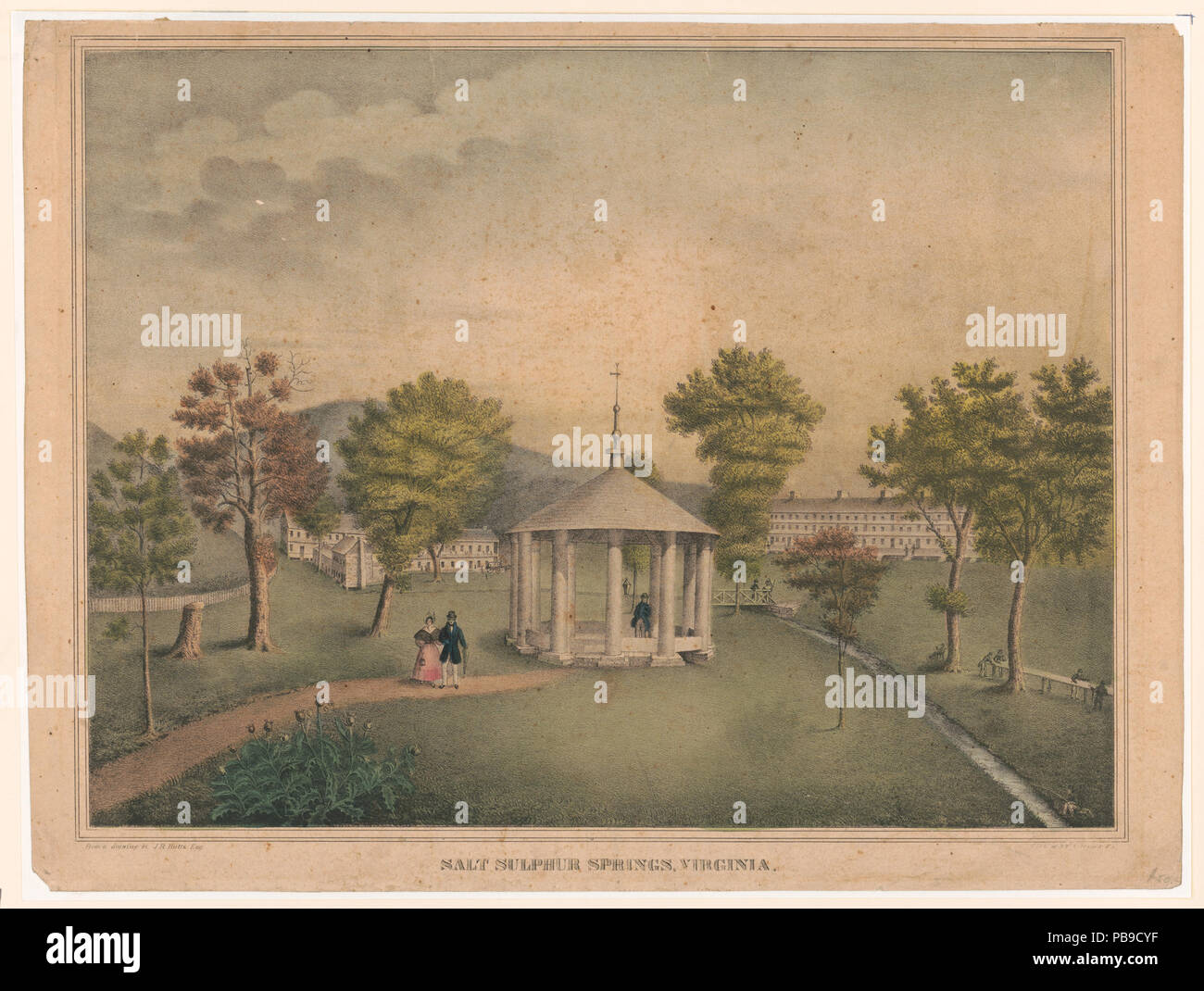 1285 sale molle di zolfo, Virginia LCCN2003655747 Foto Stock