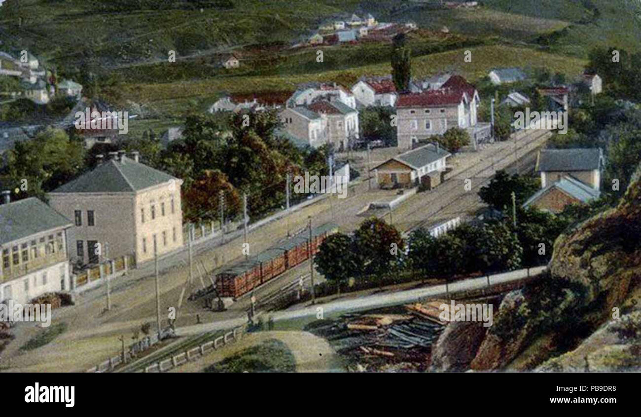 1772 Travnik Bahnhof Foto Stock
