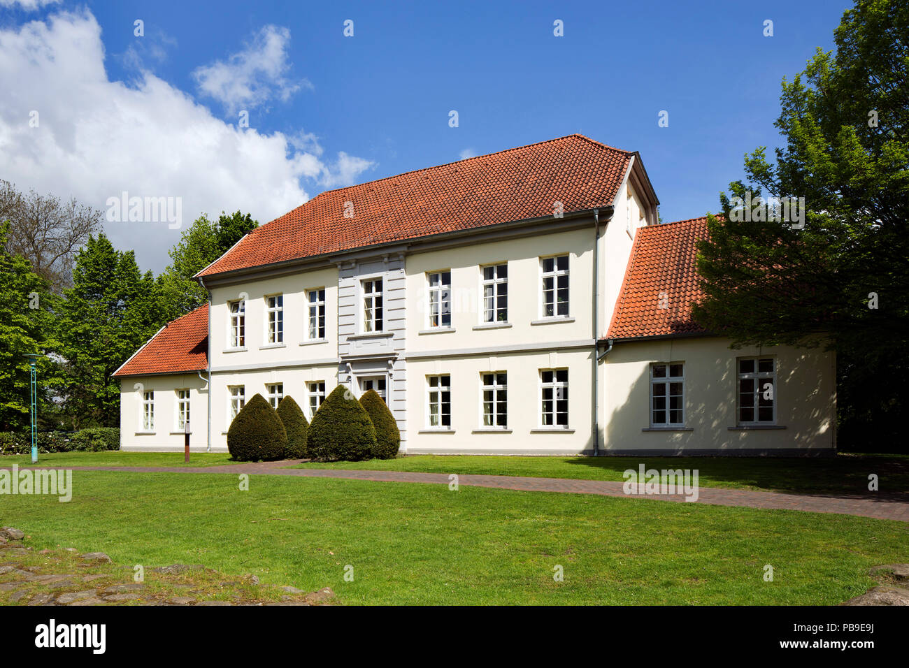 Ex Oldenburg corte distrettuale di 1806, poi sede dell'ufficio amministrazione, dimora del capitano di office e catasto Foto Stock