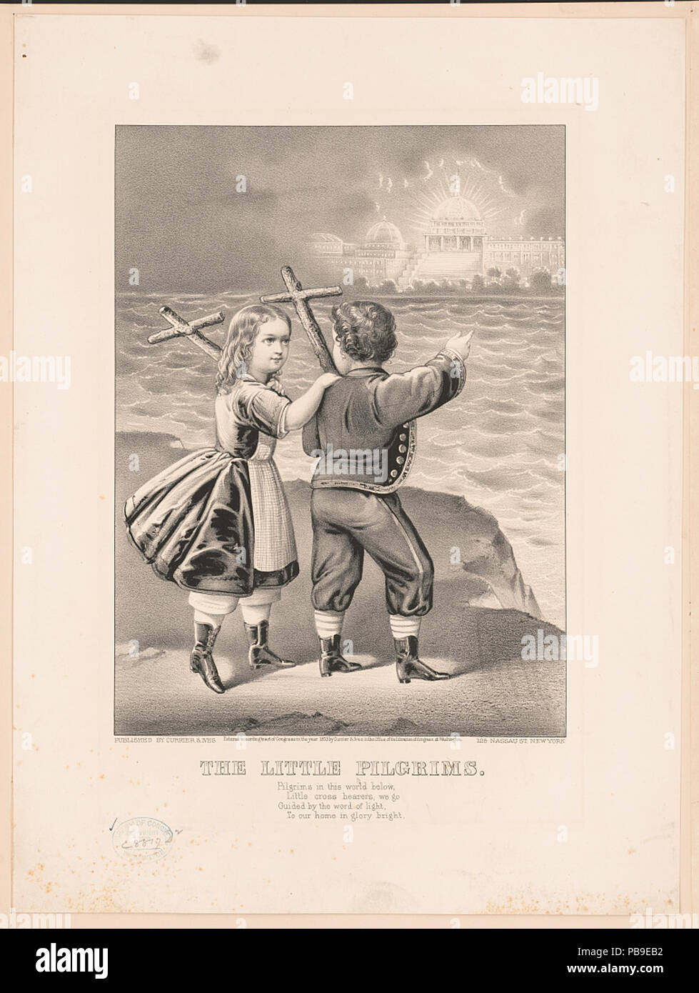 1652 Il piccolo pellegrini LCCN2002708577 Foto Stock