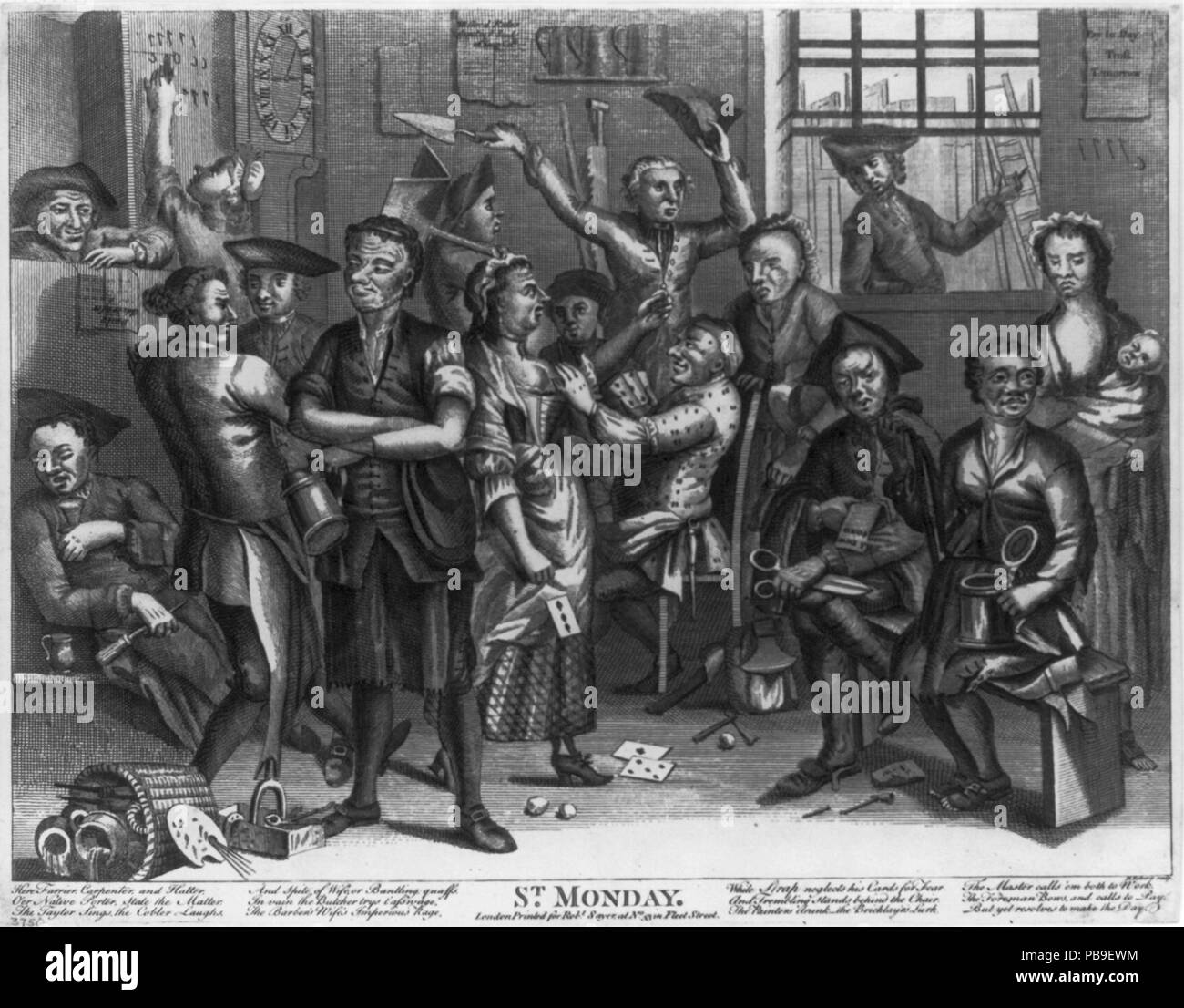 1566 San lunedì LCCN2007680692 Foto Stock