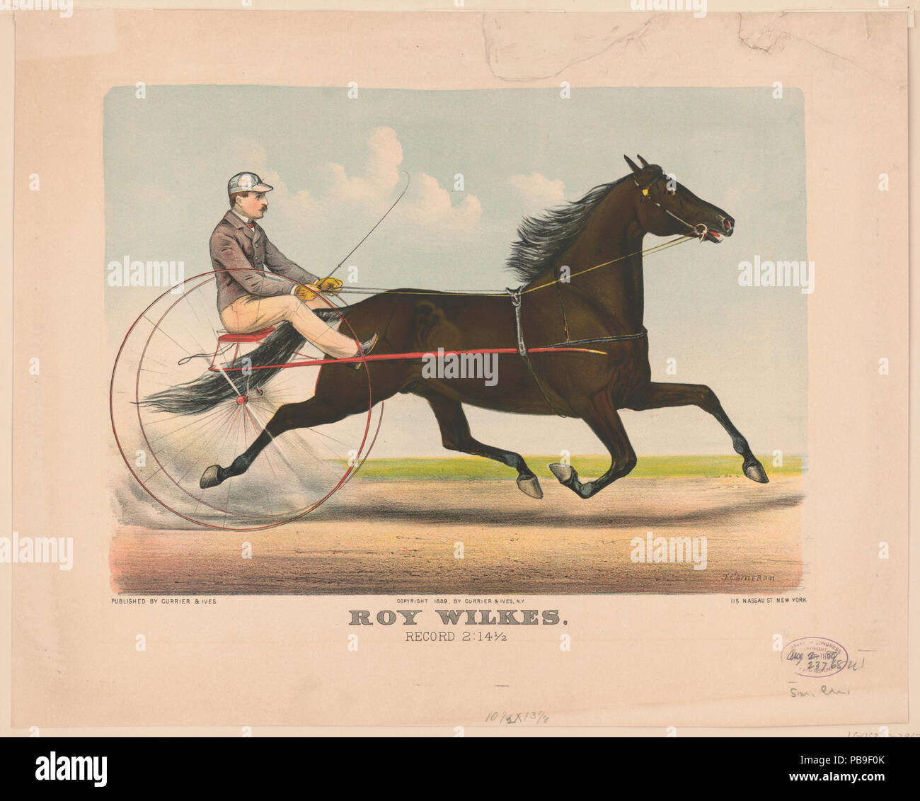 1273 Roy documento Wilkes- Registrazione 2-14 1-2 LCCN2001704215 Foto Stock