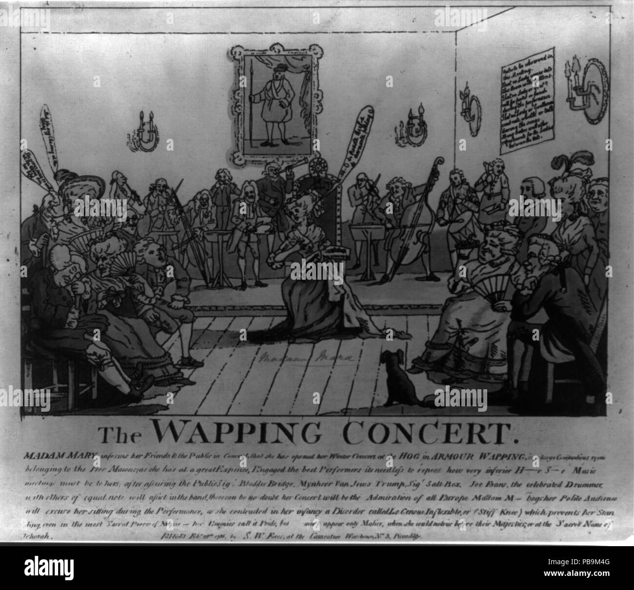 1711 Il concerto di Wapping LCCN2006689358 Foto Stock