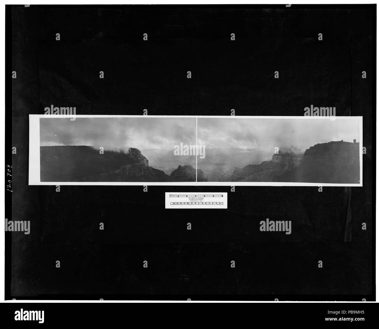 1704 La tempesta, Grand Cañon, Arizona LCCN2007662057 Foto Stock
