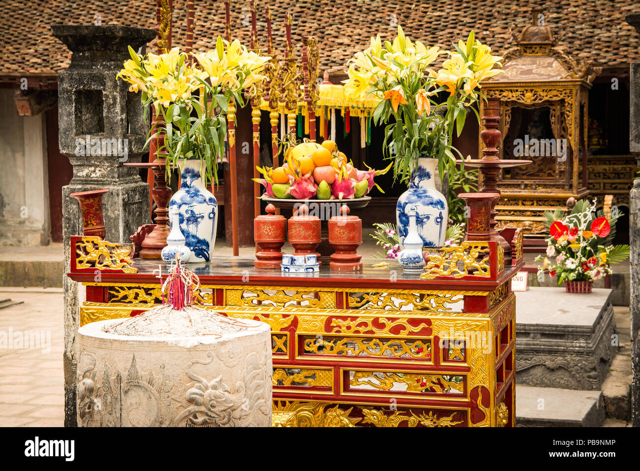 Una esplorazione della cultura Vietnamita e il turismo Foto Stock