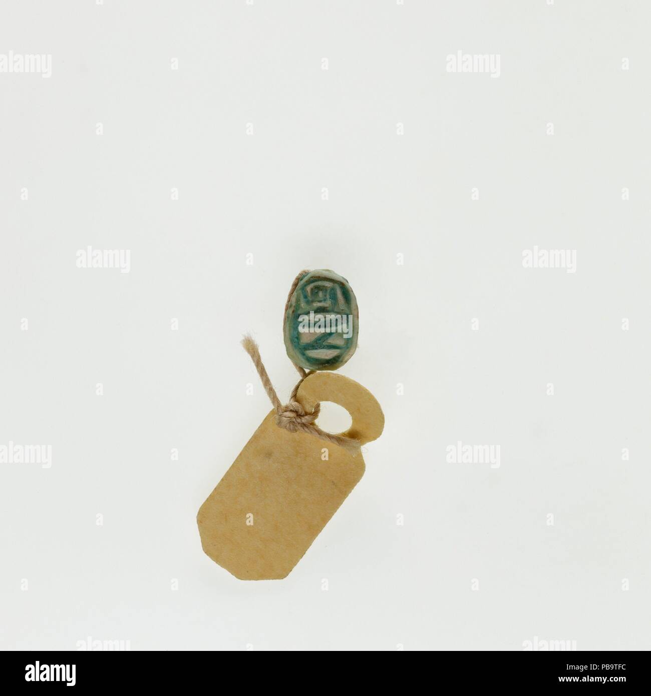 Scarabeo. Dimensioni: L. 0,6 cm (1/4 in). Dynasty: Dynasty 12-18. Data: ca. 1981-1295 A.C. Museo: Metropolitan Museum of Art di New York, Stati Uniti d'America. Foto Stock