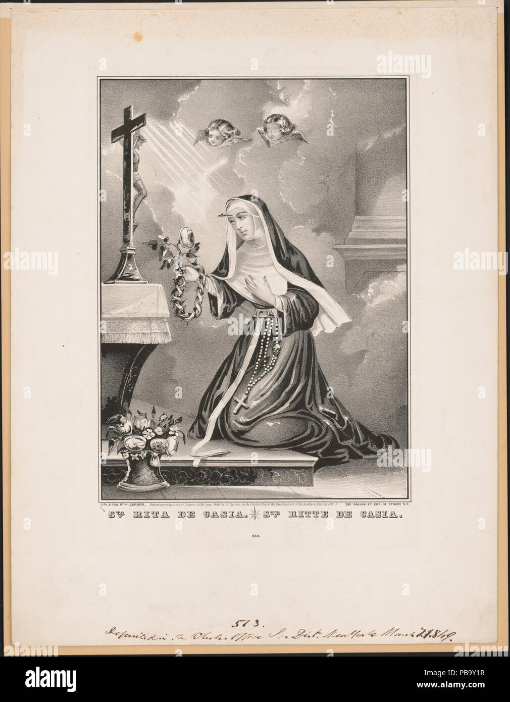 1567 Sta. Rita de Casia - Ste. Ritte de Casia LCCN2001706265 Foto Stock