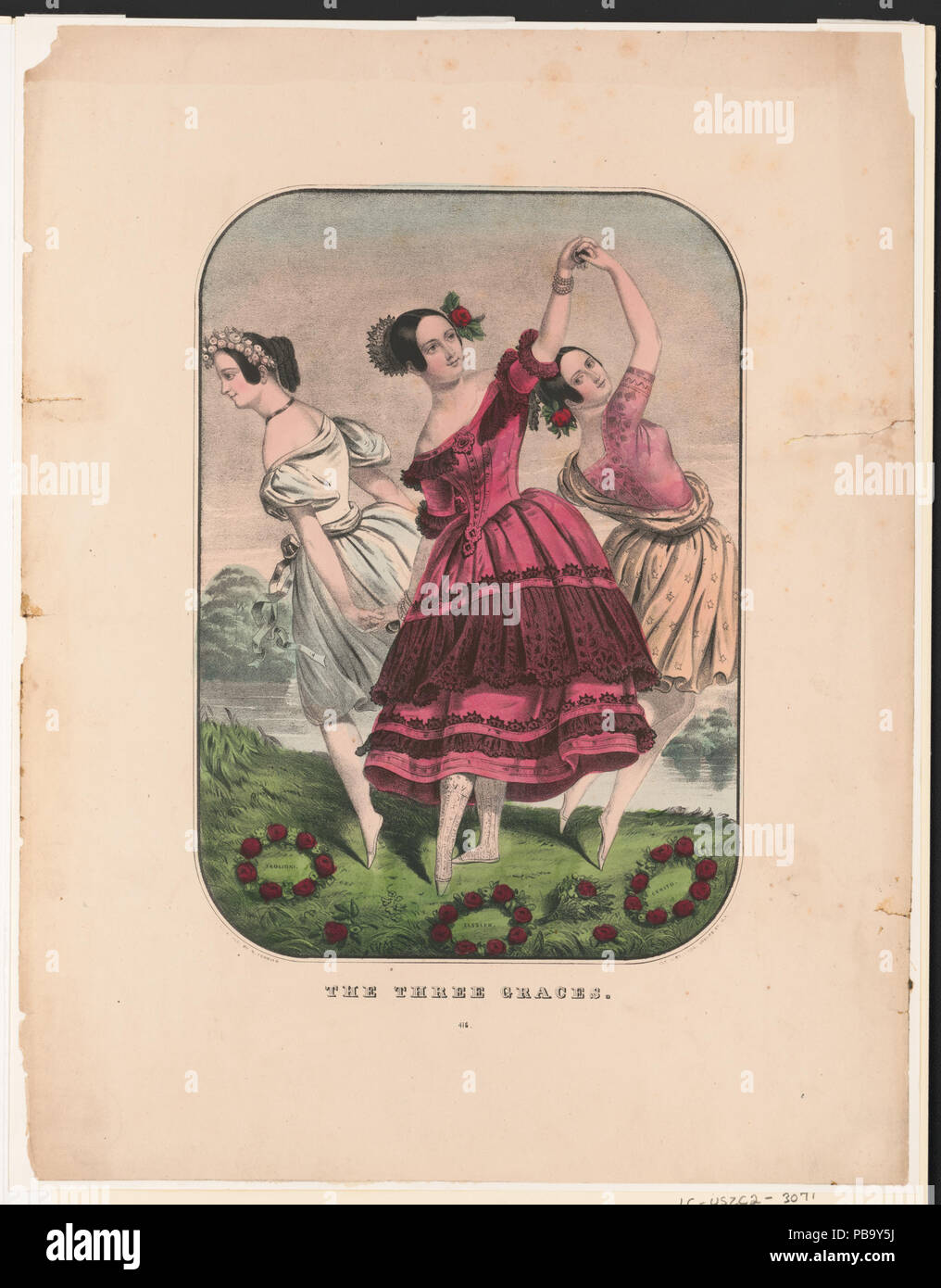 1707 Le Tre Grazie LCCN2002697124 Foto Stock
