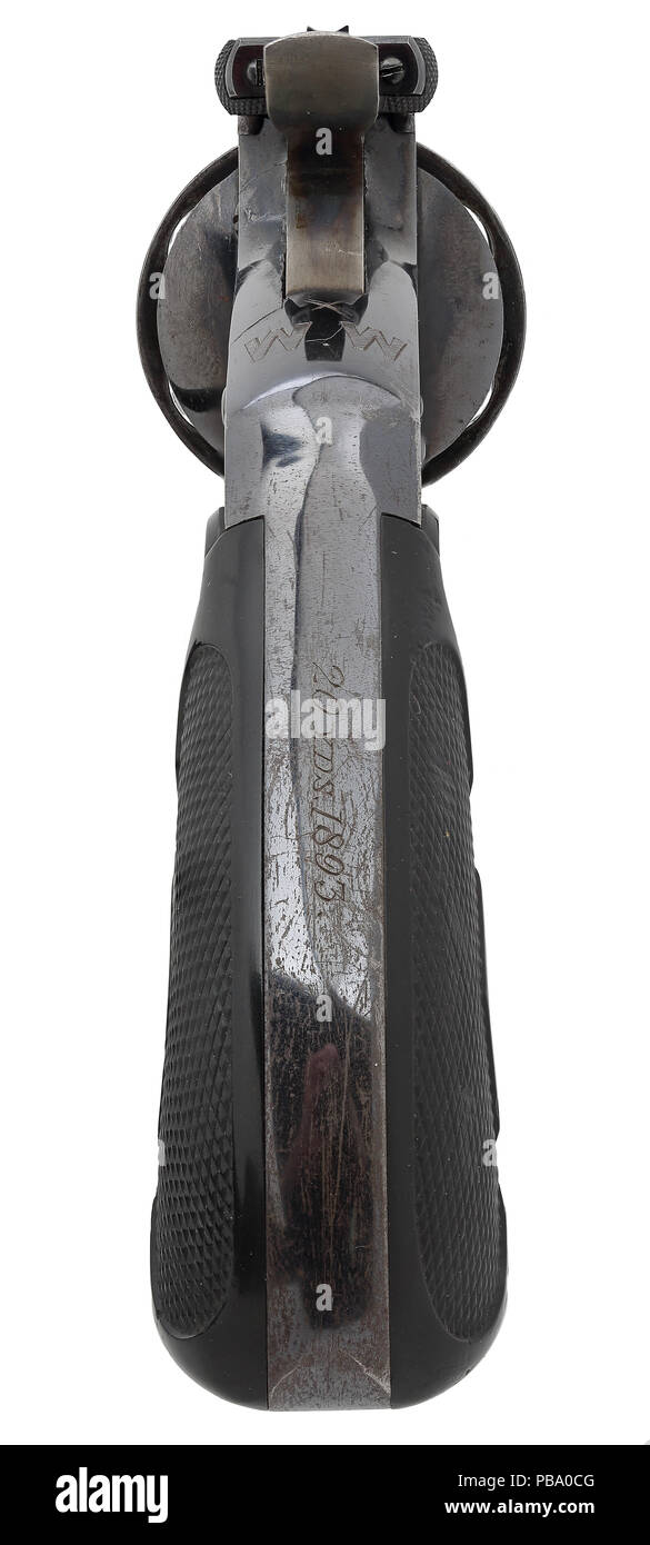 Smith e Wesson Nuovo Modello n3 a percussione centrale sei-shot revolver Foto Stock