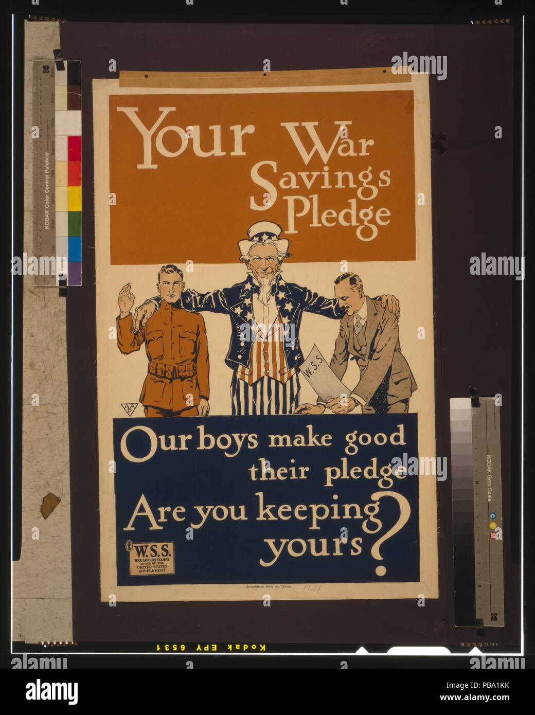 1879 La tua guerra risparmi pegno LCCN00652904 Foto Stock