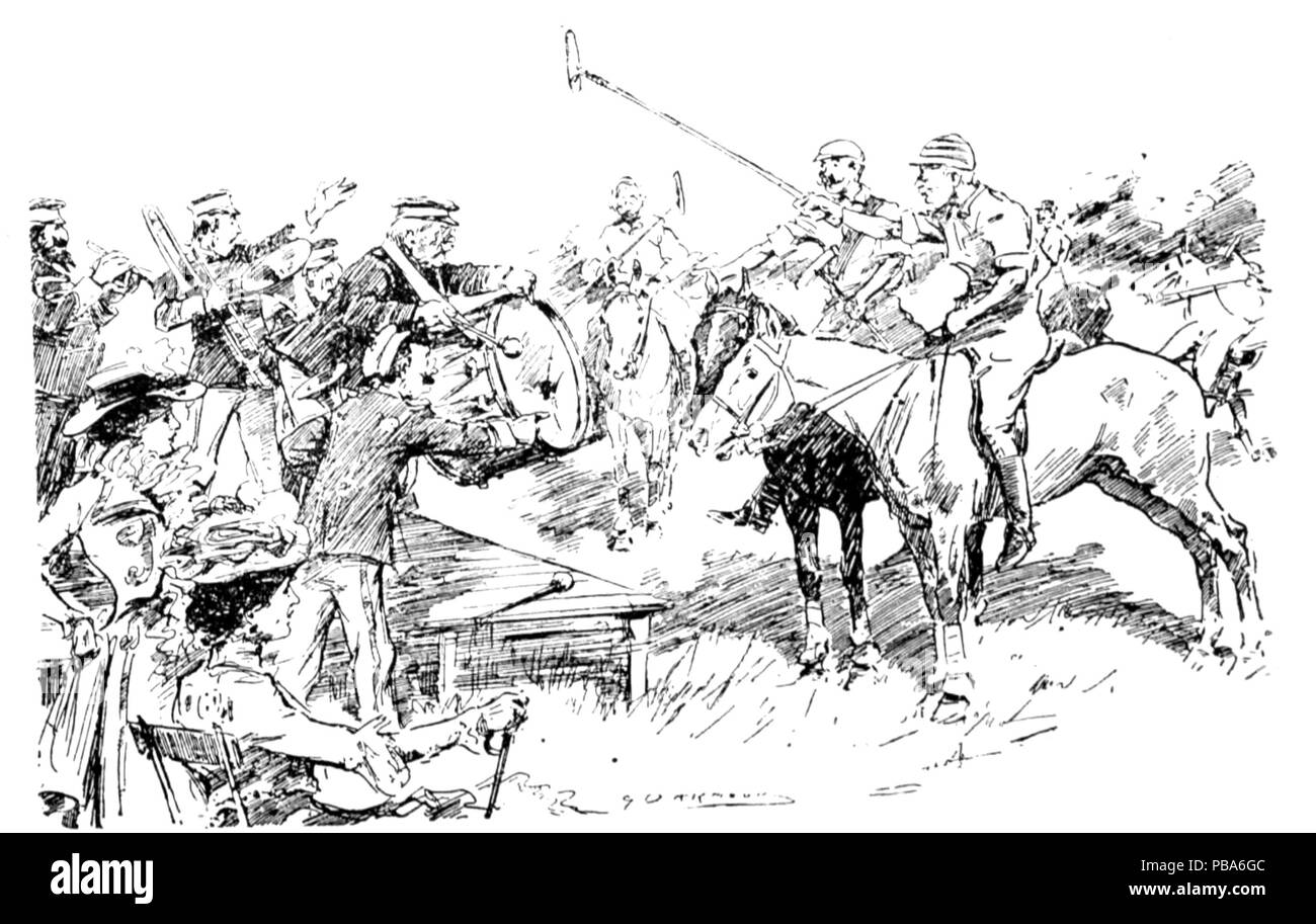 1065 Mr. Punch il libro di sport (illustrazione a pagina 110). Foto Stock