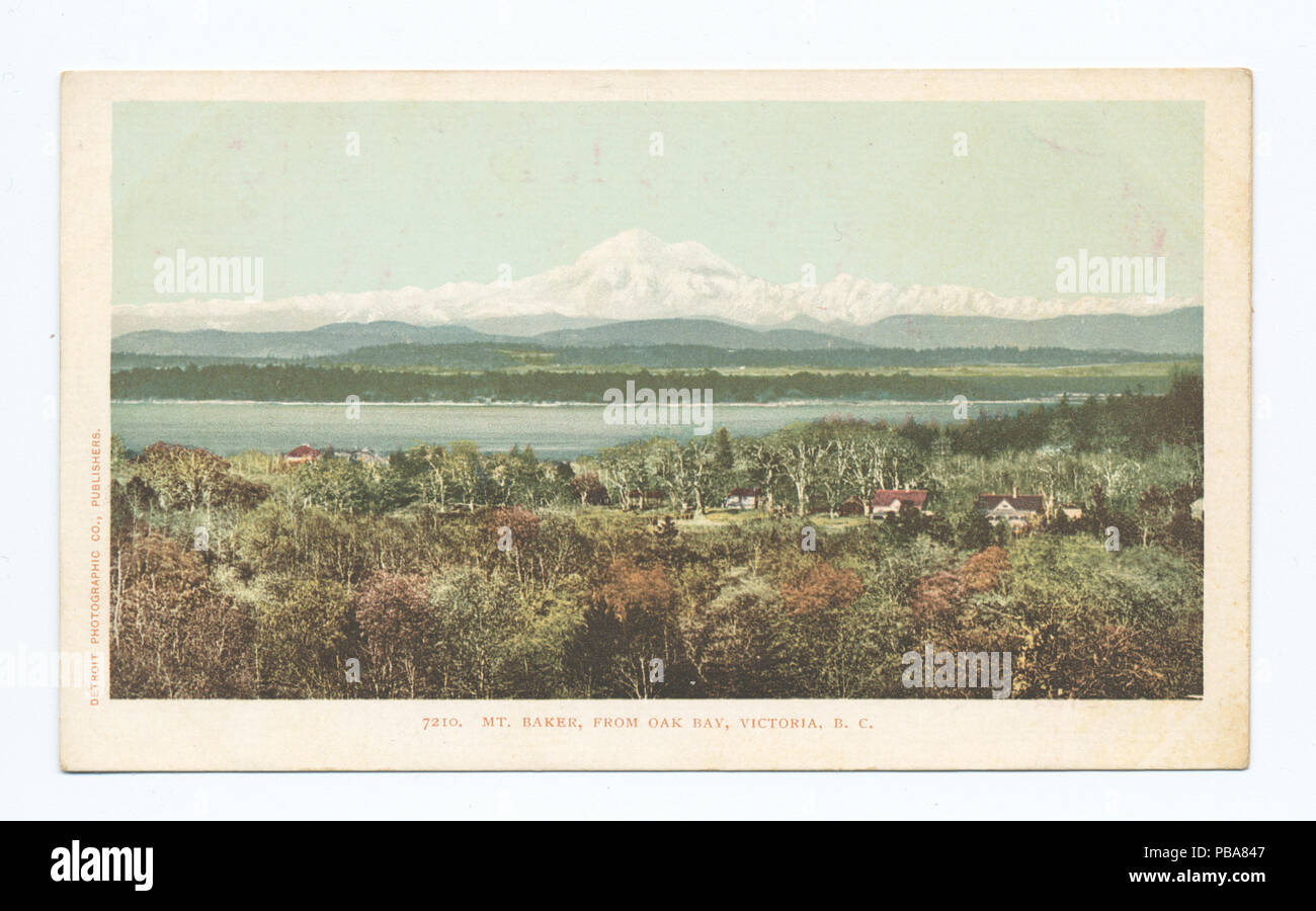1068 Mt. Baker da Oak Bay, Victoria, B. C (NYPL b12647398-66411) Foto Stock