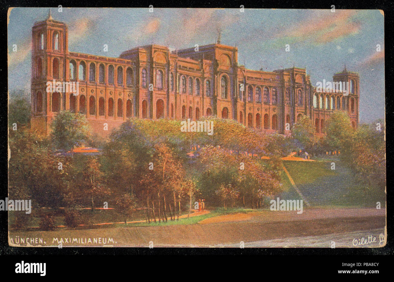 1070 Munchen, Maximilianeum. (Bni 442971) Foto Stock