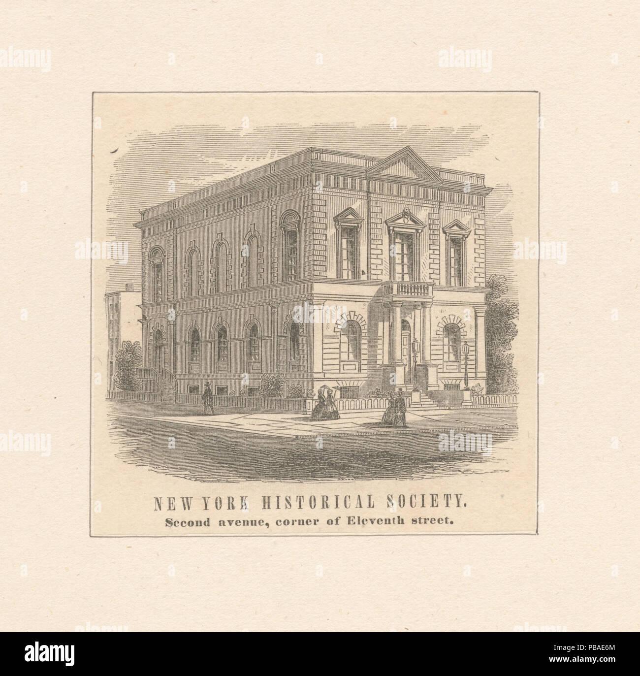 1096 Historical Society di New York (NYPL b13476046-424222) Foto Stock