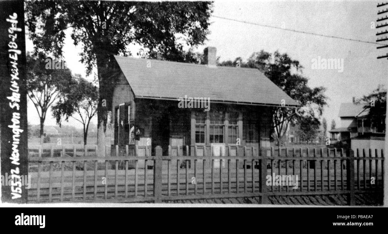 1097 Newington NY&amp;NE immagine di valutazione, Agosto 1916 Foto Stock