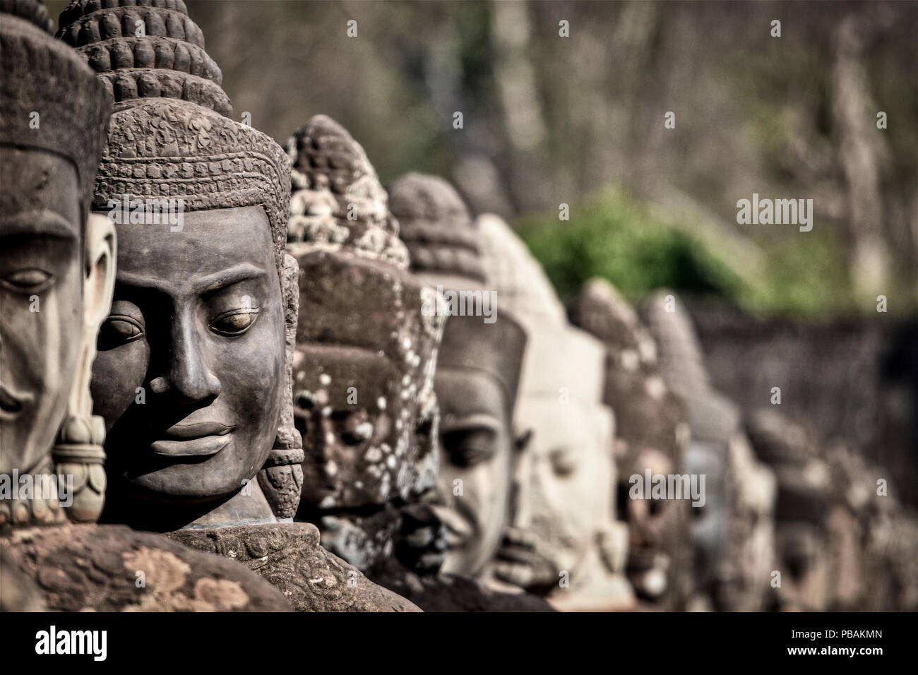 Parco Archeologico di Angkor Foto Stock