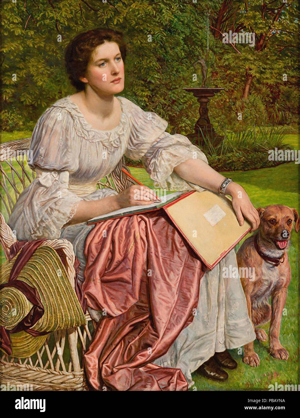 Hunt William Holman - la scuola della Natura (Miss Gladys M. Holman Hunt) Foto Stock