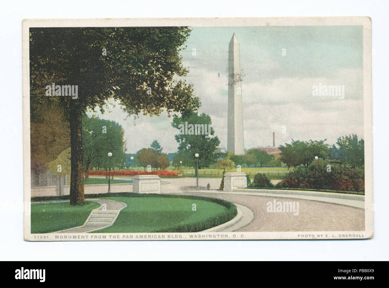 1057 Monumento dal Pan American Edificio, Washington, D. C (NYPL b12647398-74398) Foto Stock