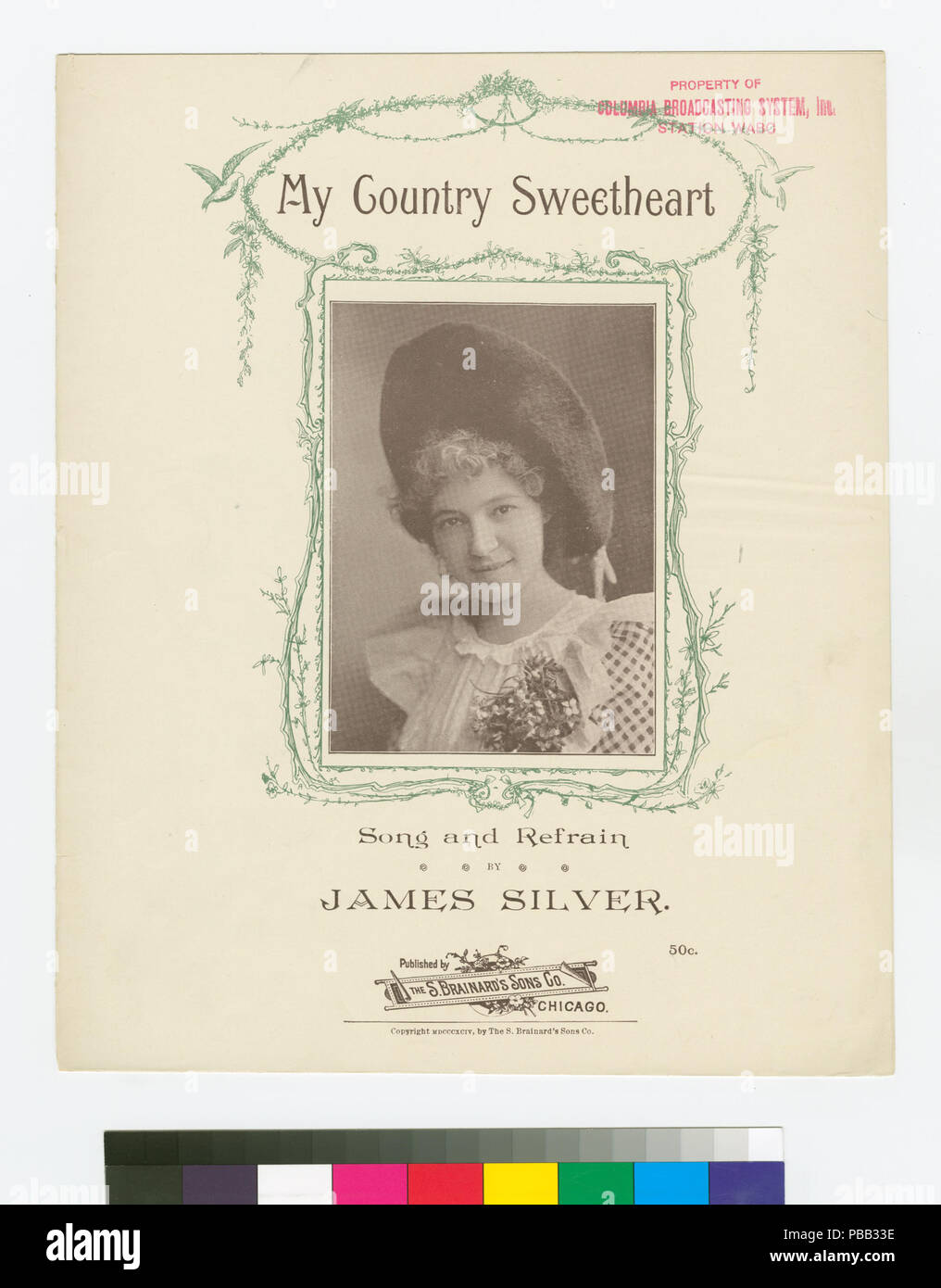 1074 Il mio paese sweetheart (NYPL ADE-454293-1166708) Foto Stock