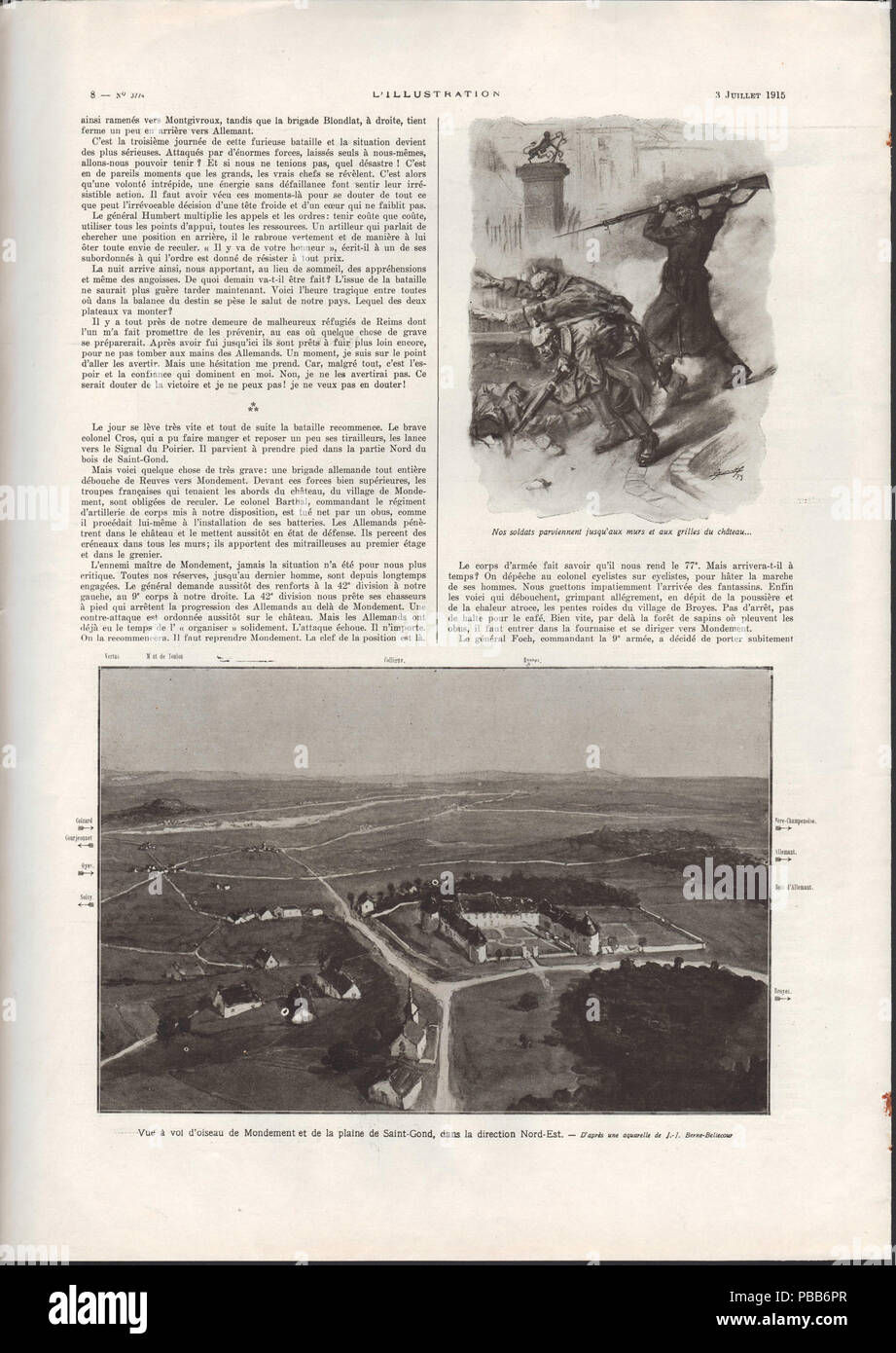 1106 n. 3774 3 juillet 1915, scansione 14, Pagina 8 Foto Stock