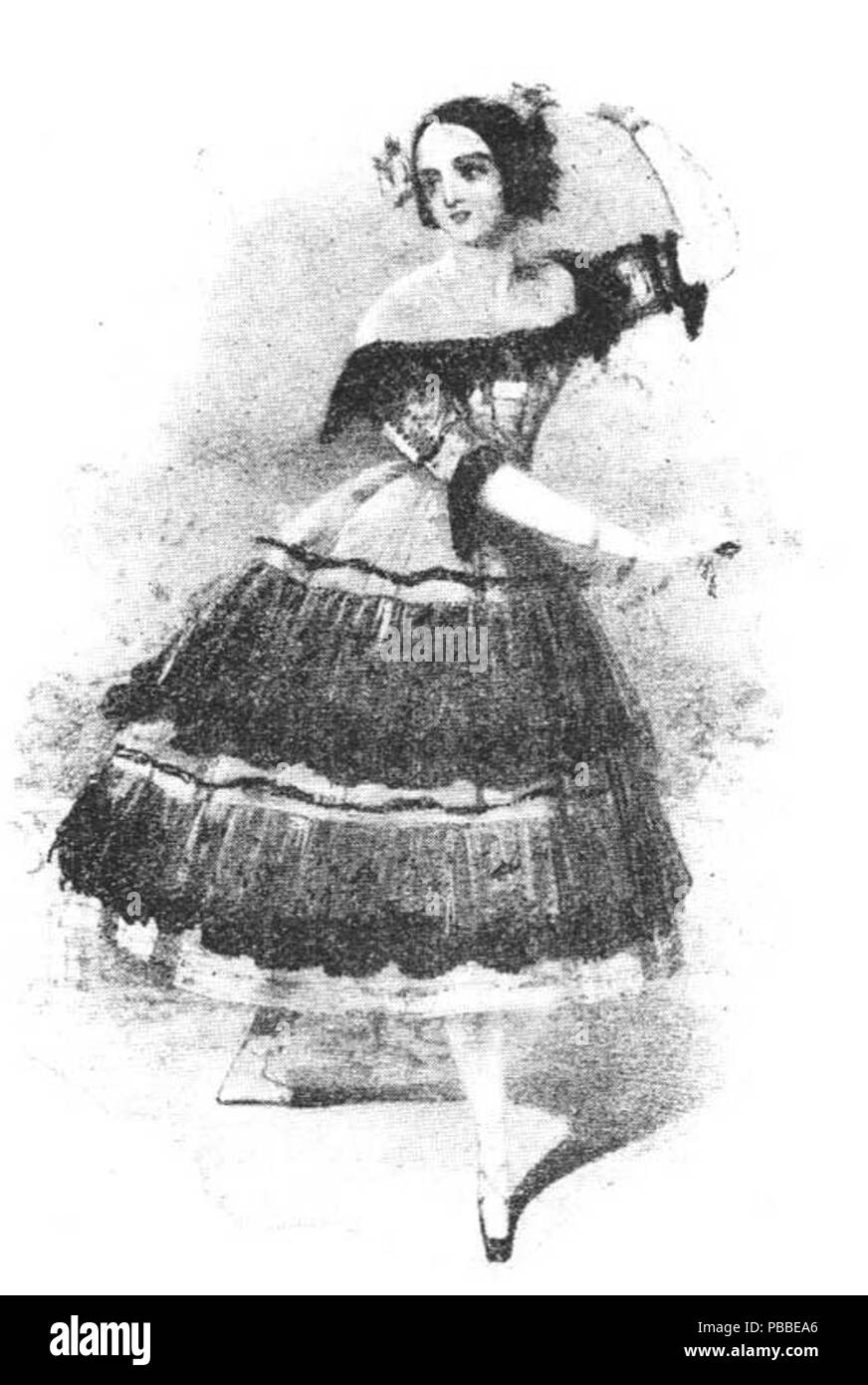 1174 Pauline Duvernay guttenberg Foto Stock