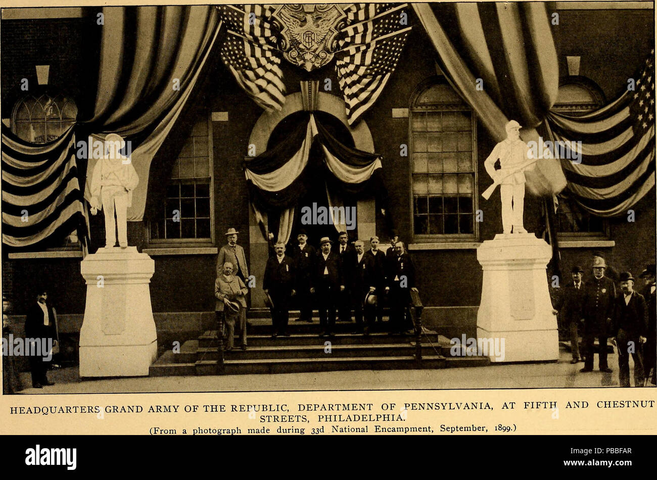 1187 Philadelphia nella guerra civile, 1861-1865 (1913) (14576374497) Foto Stock