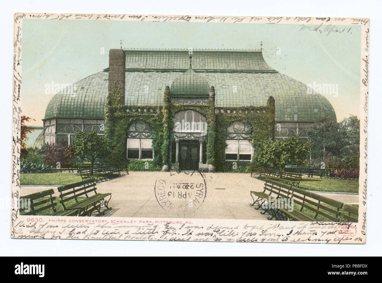 1188 Phipps Conservatorio, Schenley Park, Pittsburgh, PA (NYPL b12647398-68412) Foto Stock