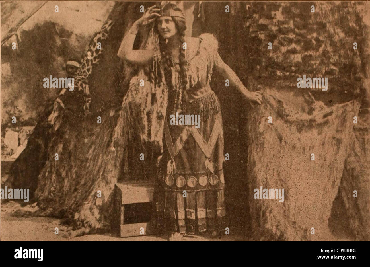 1207 Pocahontas 1910 Foto Stock