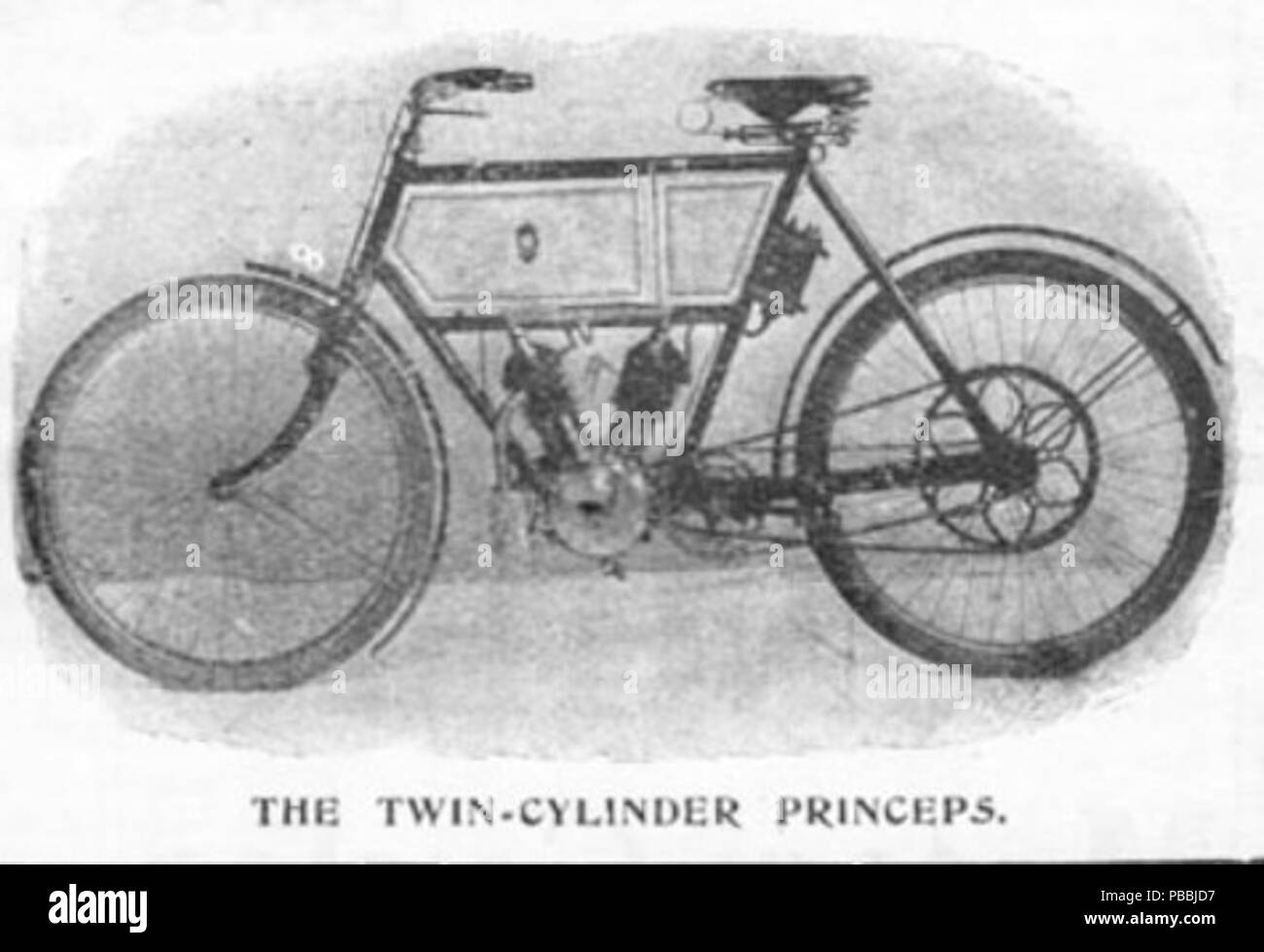 1227 Princeps V-Twin Moto 1902 Foto Stock
