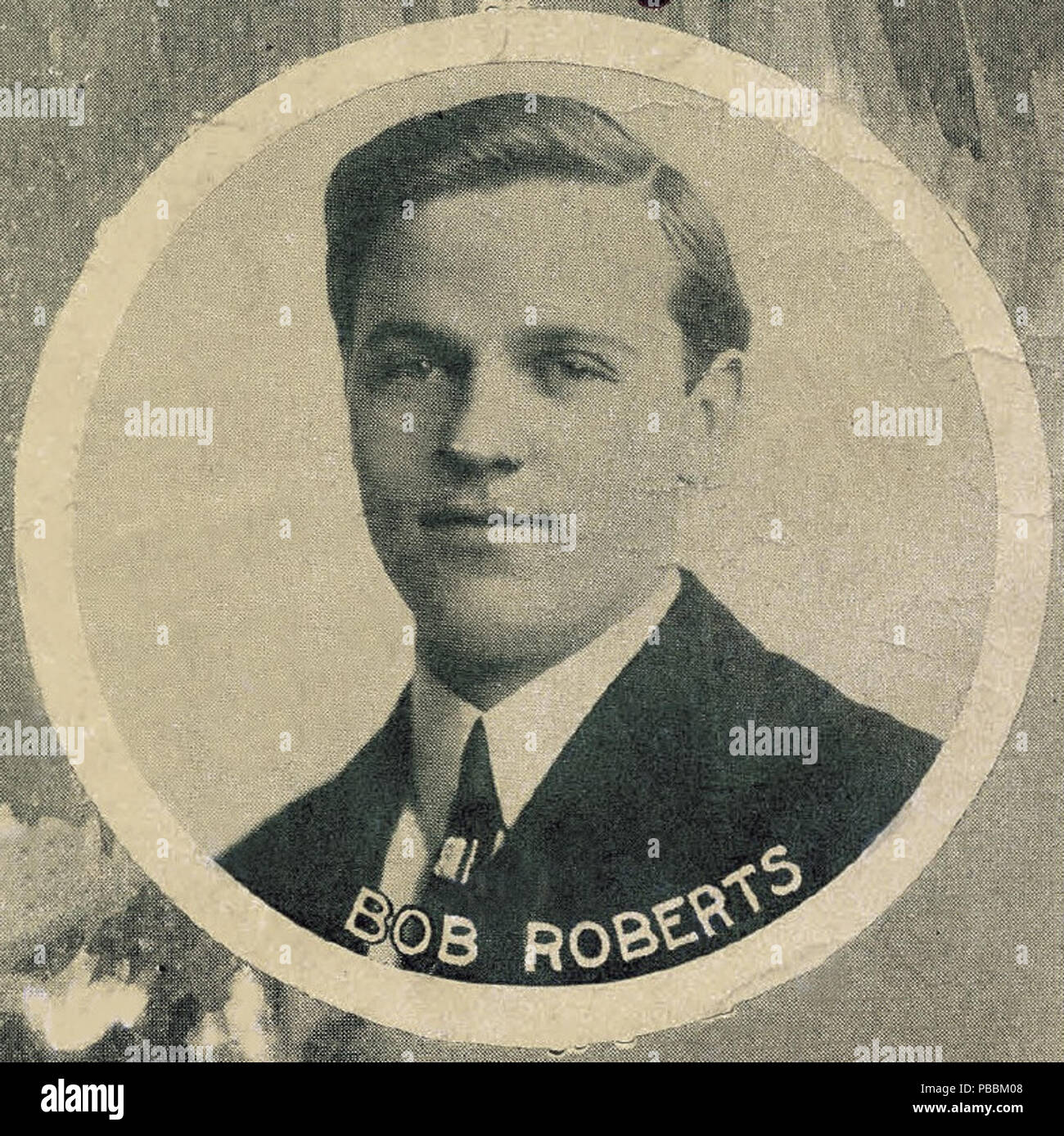 1242 Ragtime Bob Roberts ritratto migliorato Foto Stock